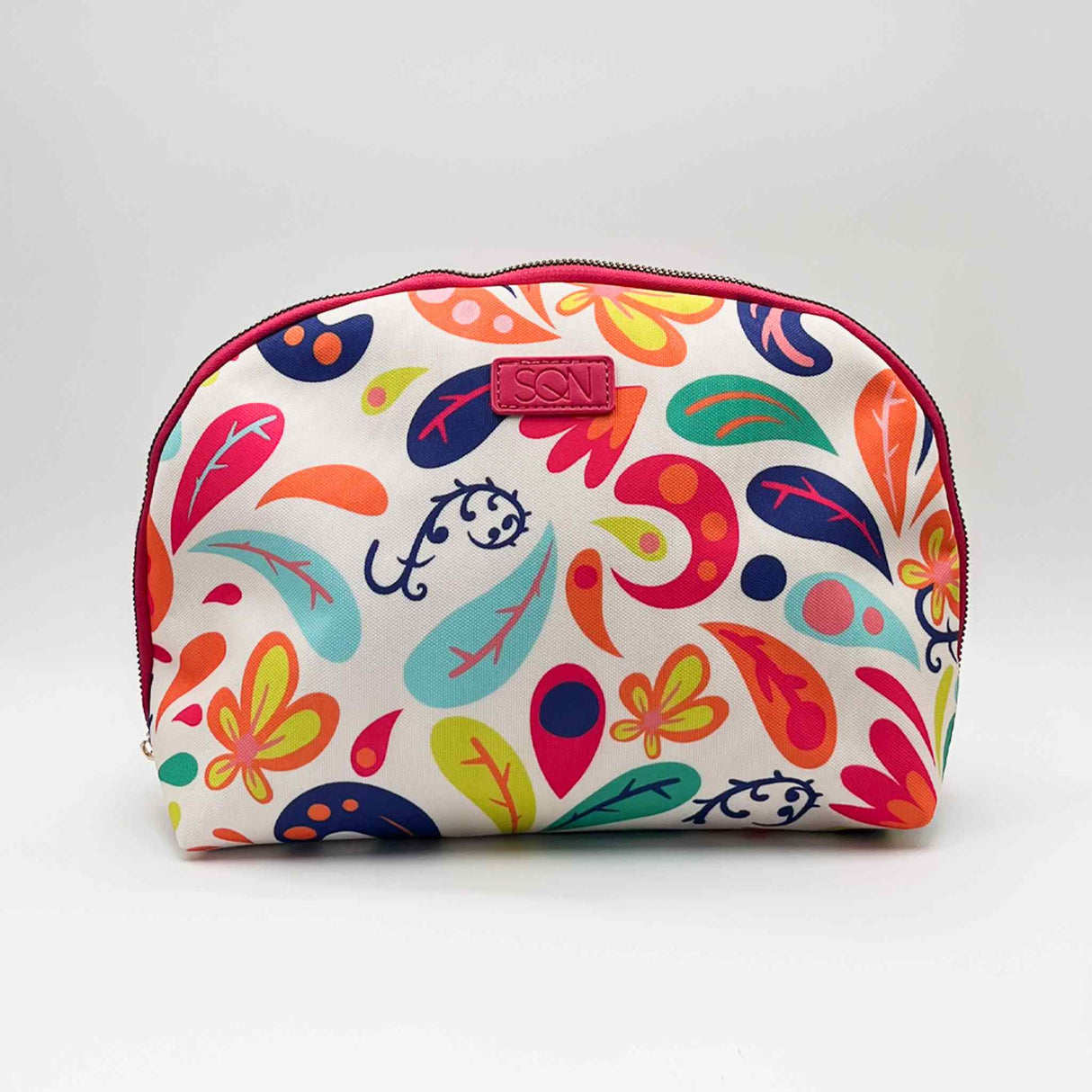 SQN Large Dome Case Bright Paisley