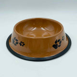 HB&Co Pet Bowl Metal 18cm Assorted Colours