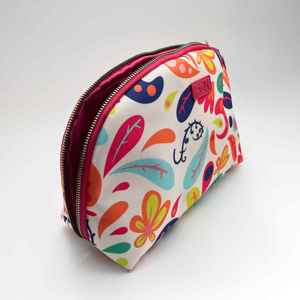 SQN Large Dome Case Bright Paisley