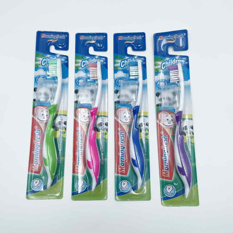 BCED Youth 3-12 Toothbrush with cap Assorted 1 each
