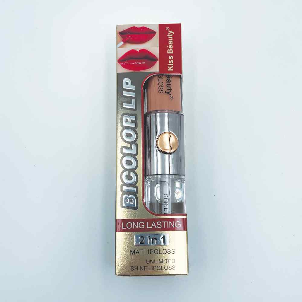 Kiss Beauty Lipgloss Bicolour 2 in 1