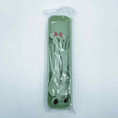 HB&Co Child BPA Free Plastic Spoon and Fork Set