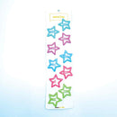 Princess Hair Clips Mini Stars Asst 10pk