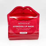 MOND'SUB Rose Hydrogel Lip Mask 6pk