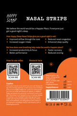 Happy Sleep Nasal Strips  - Clear
