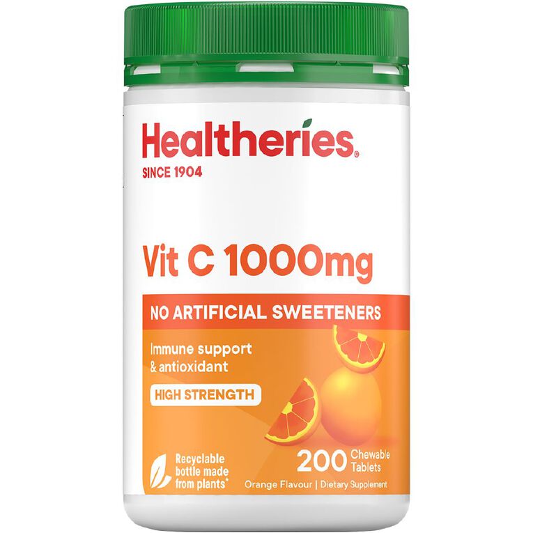 Healtheries Vitamin C 1000mg 200s