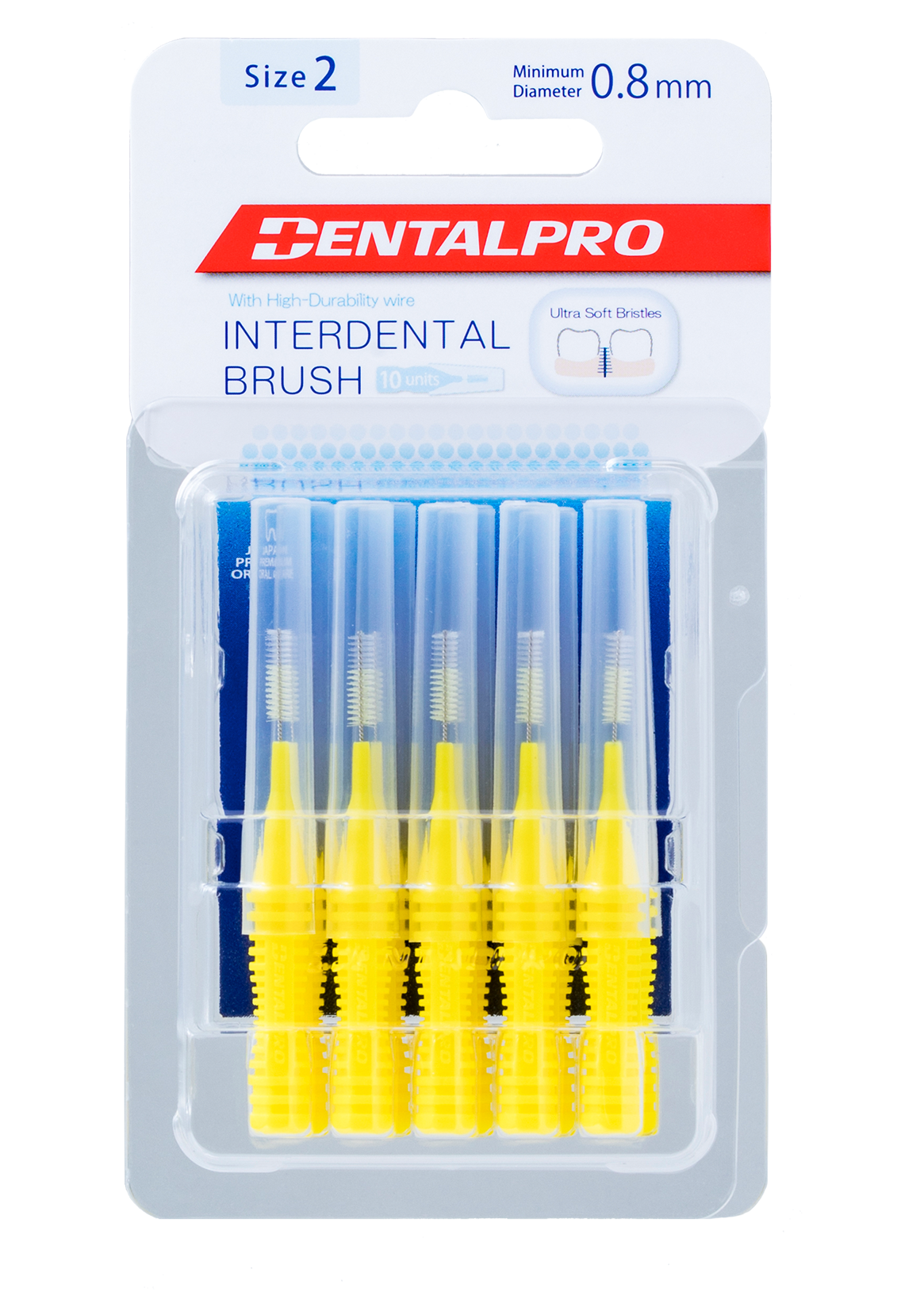 DentalPro Interdental Brush L-Shaped Size 2