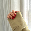 Pressing Nails Red Extra Short Gel