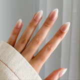 Pressing Nails Ombre Almond Gel