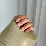 Pressing Nails Daisy Tip 9 Gel