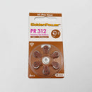 GP Hi Pro Hearing Aid Batt 312 6pk