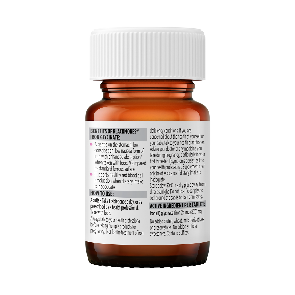 Blackmores Iron Glycinate