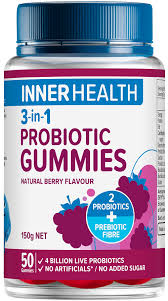 Inner Health Adult 3in1 Probiotic Gummies 50s