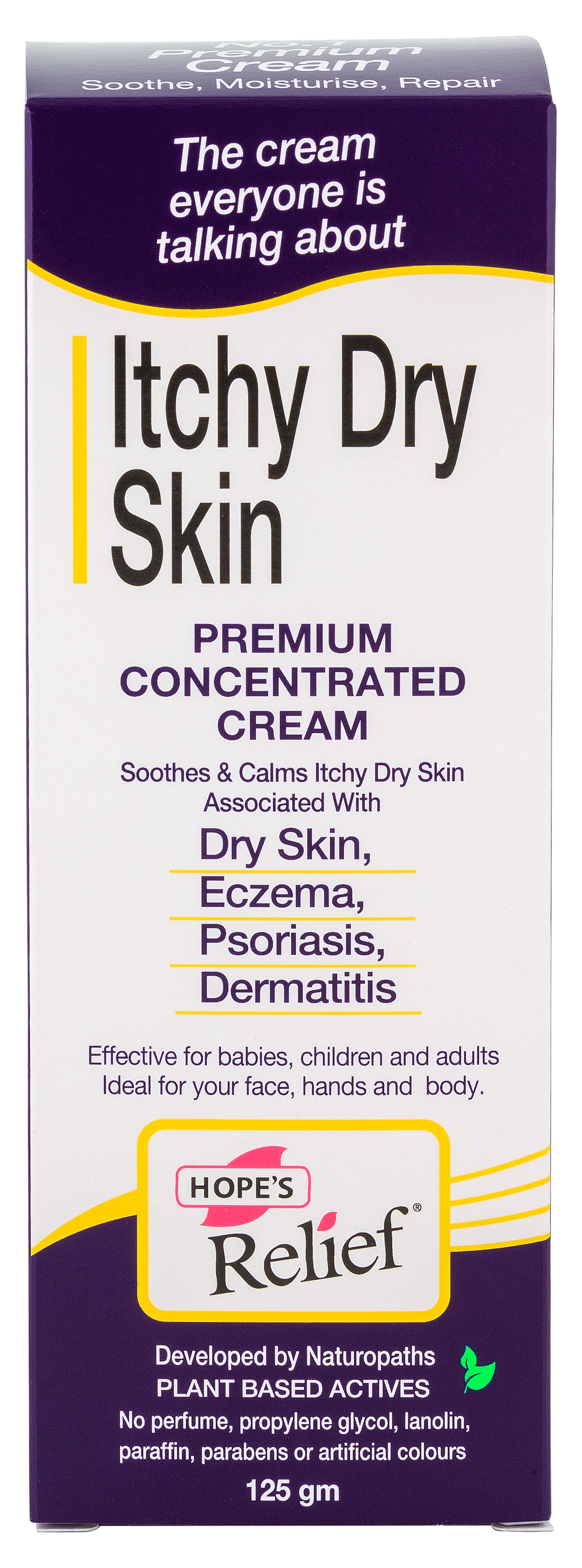 Hope’s Relief Itchy Dry Skin Cream 125g