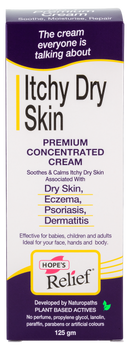 Hope’s Relief Itchy Dry Skin Cream 125g