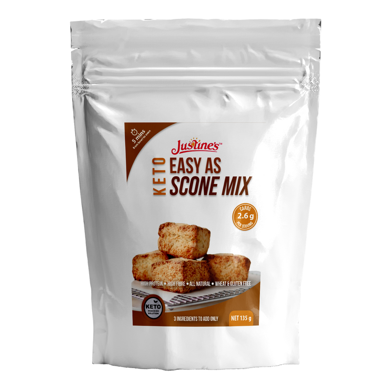 Justine’s Easy As Keto Scone Mix 135g