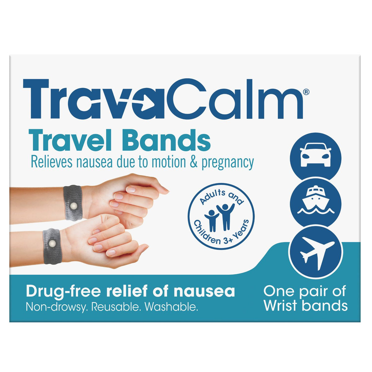 TRAVACALM Nausea Control Band