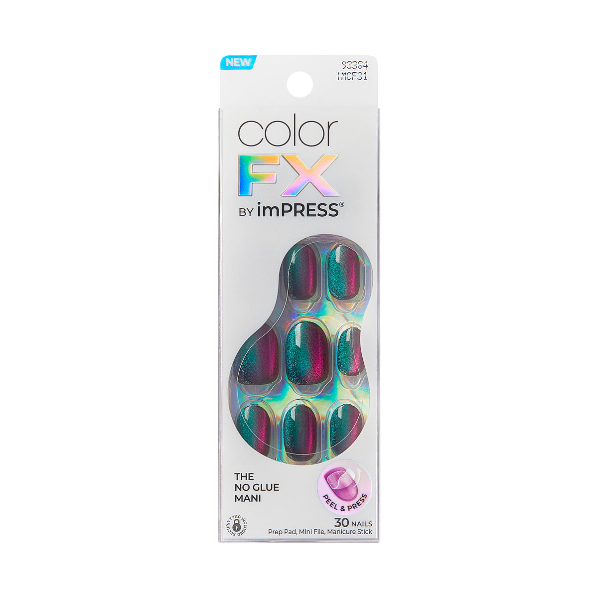 ImPress Color FX Nails Before Hours