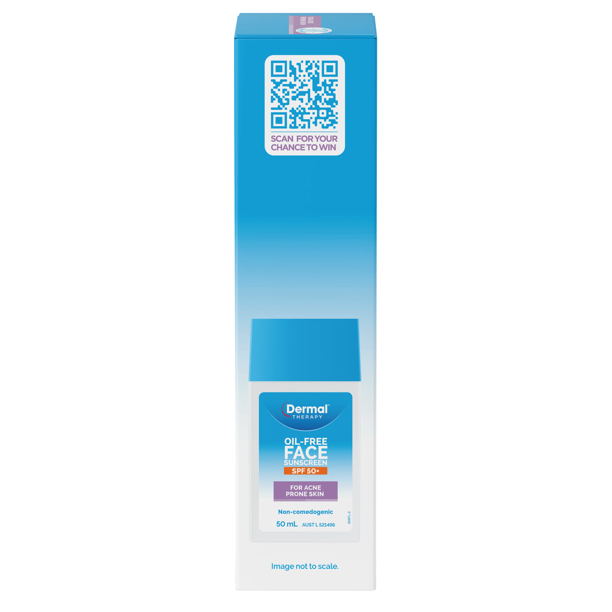 Dermal therapy Acne Oil Free SPF 50+ Sunscreen 50ml