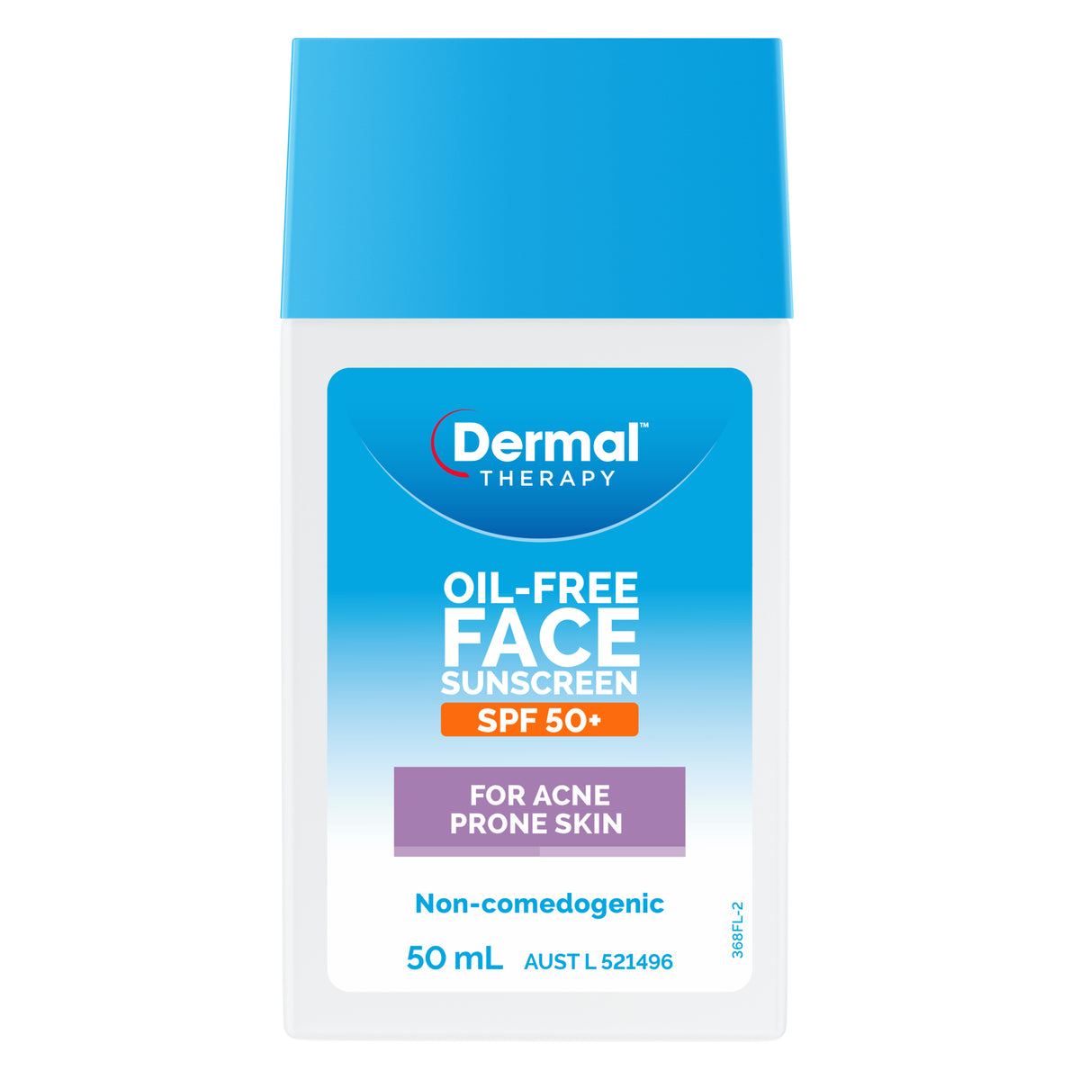 Dermal therapy Acne Oil Free SPF 50+ Sunscreen 50ml