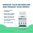 LAZU Keto Max Capsules 90s