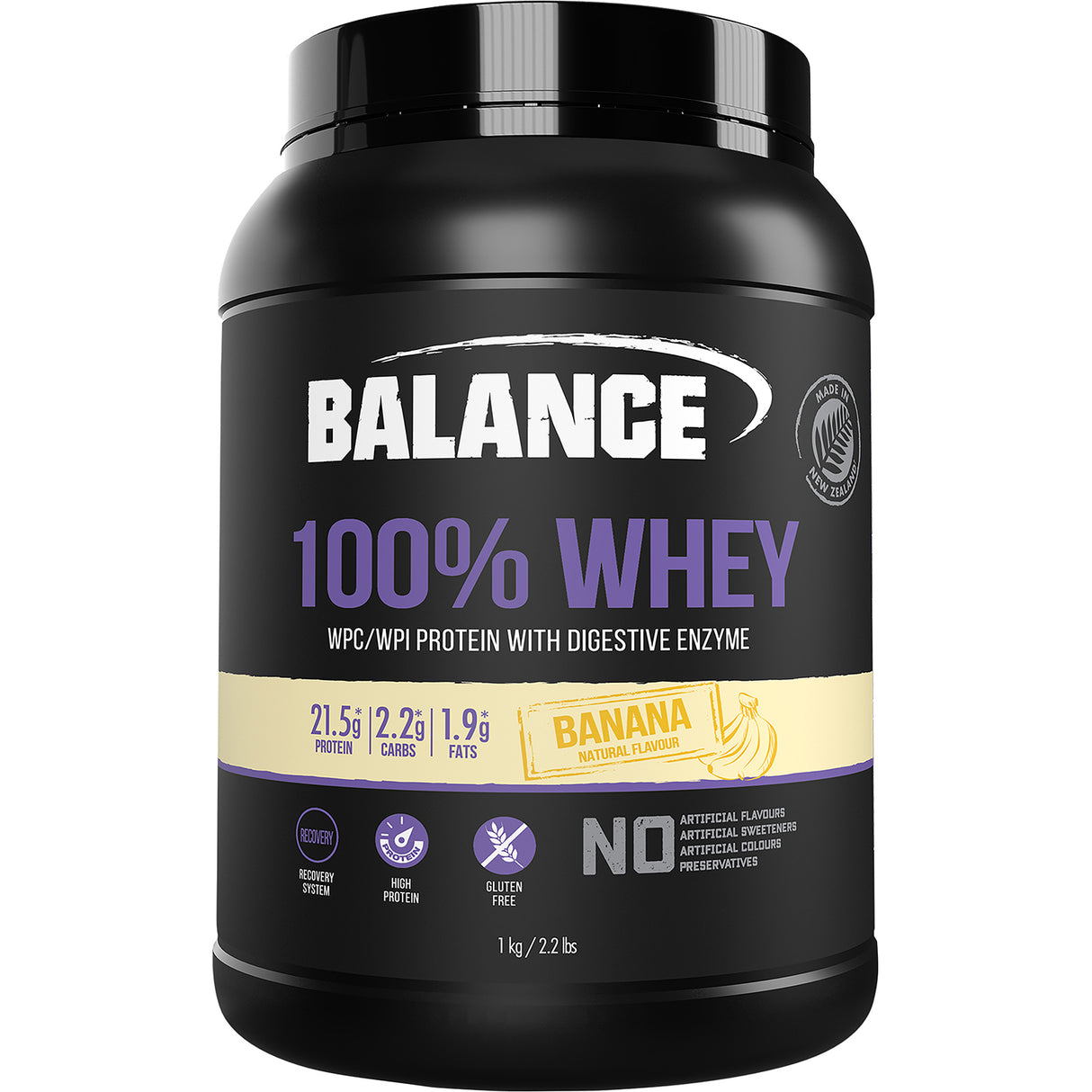 Balance 100% Whey Banana 1kg