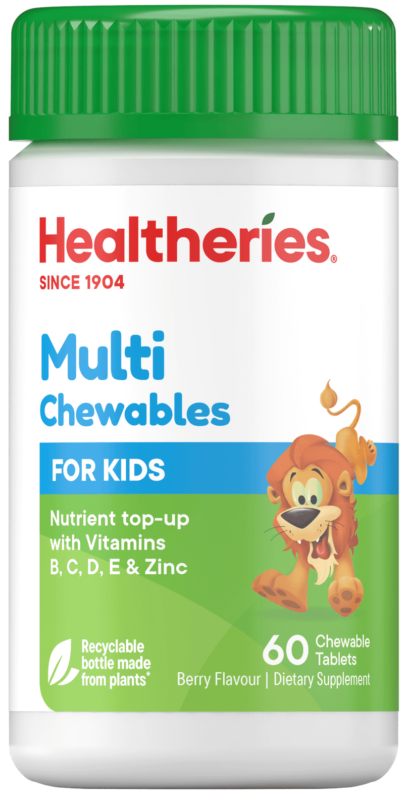 Healtheries KidsCare Chewable Tablets Multivitamin and Mineral 60s
