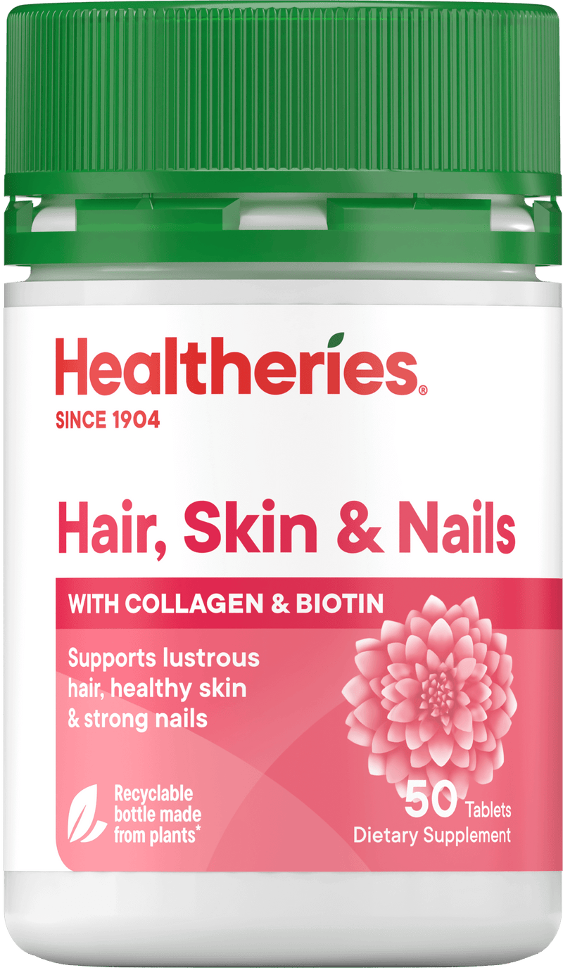 Healtheries Hair Skin Nails 50 Tablets