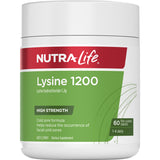 Nutra-Life® Lysine 1200mg 60 tabs