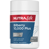 Nutra-Life Bilberry 10,000 Plus 30 Tablets