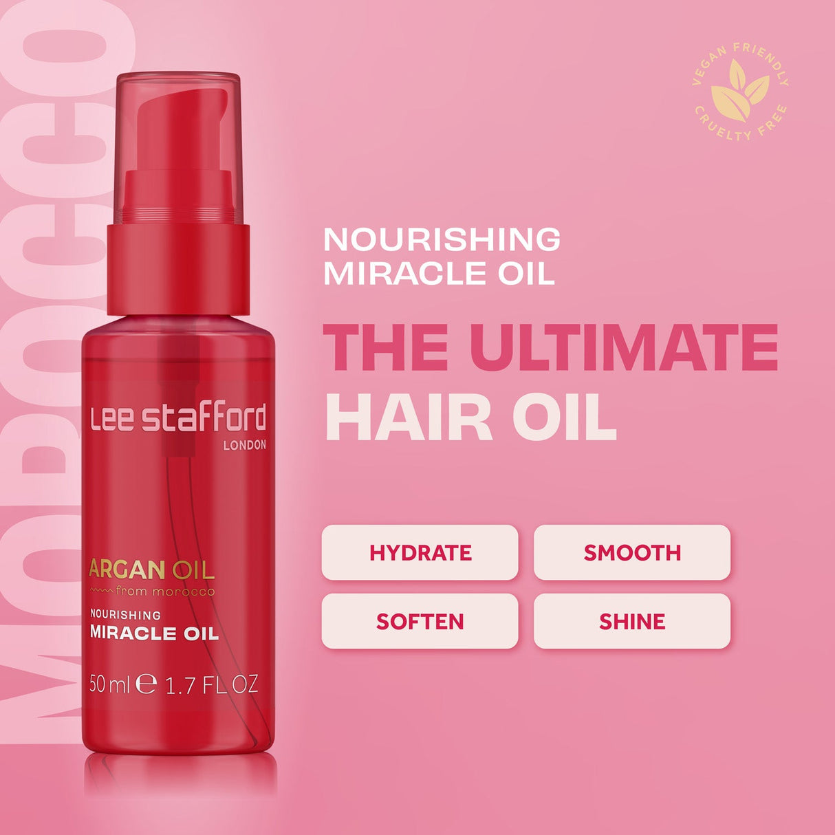 Lee Stafford Argan Oil Miracle Oil 50ml