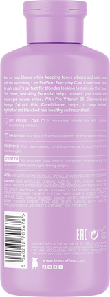 Lee Stafford BLEACH BLONDE Everyday Care CONDITIONER 250ML