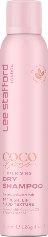 Lee Stafford Coco Loco Texturising Dry Shampoo 200ml