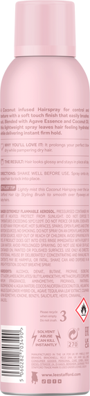 Lee Stafford Coco Loco Firm Hold Hair Spray Agave 250ml