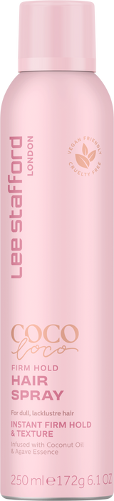 Lee Stafford Coco Loco Firm Hold Hair Spray Agave 250ml