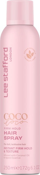 Lee Stafford Coco Loco Firm Hold Hair Spray Agave 250ml