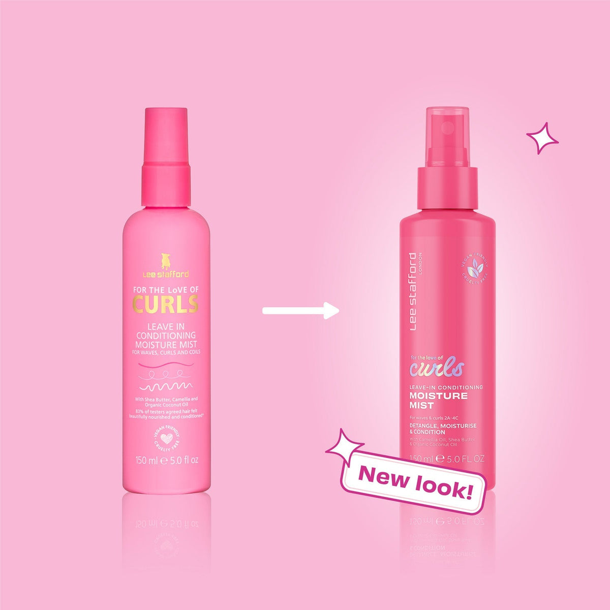Lee Stafford For The Love Of Curls Leave In Conditioning Moisture Mist 150ml