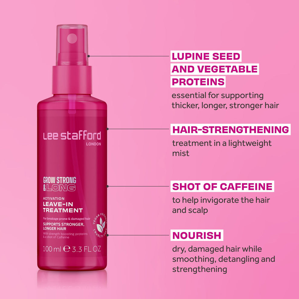 Lee Stafford Grow Strong & Long Activation Leave In Treatment 100ml