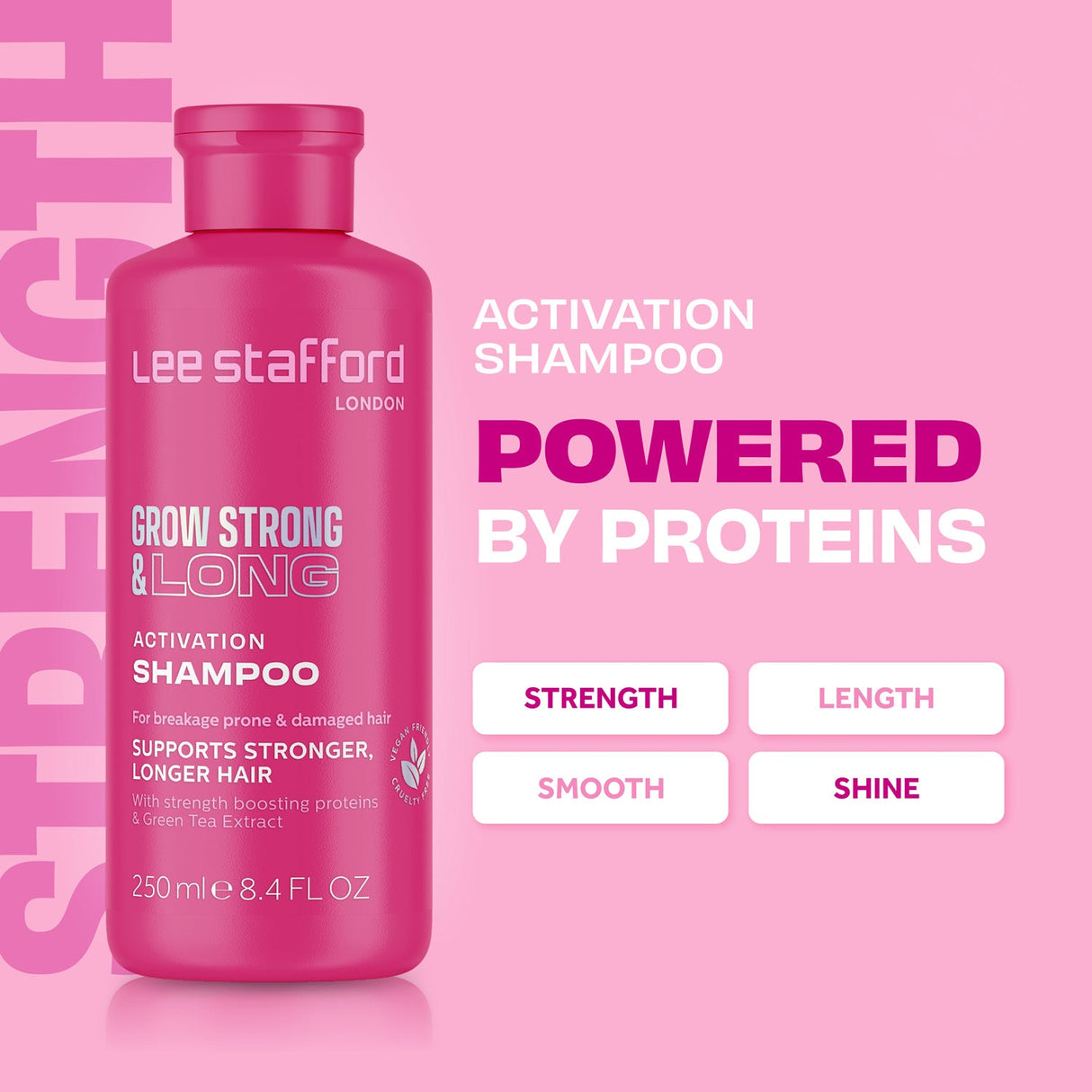 Lee Stafford Grow Strong & Long Shampoo 250ml