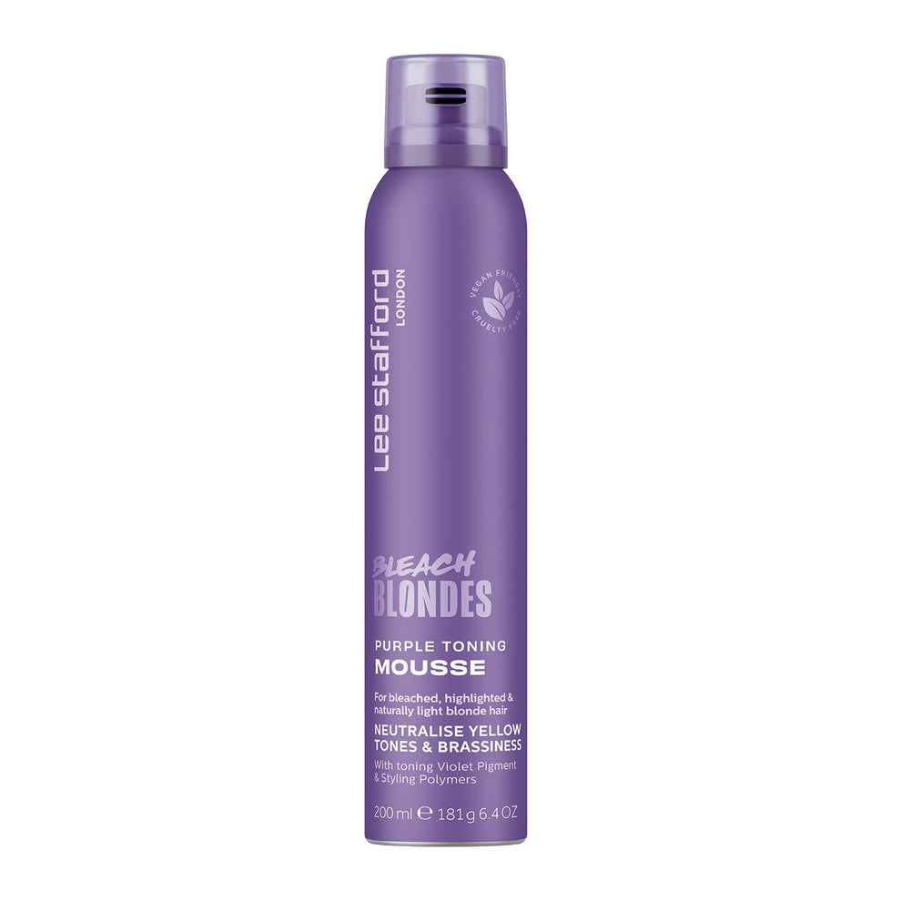 Lee Stafford Beach Blondes Purple Toning Mousse 200ml