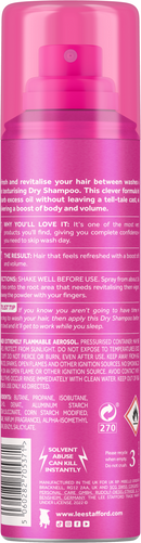 Lee Stafford Dry Shampoo Original 200ml