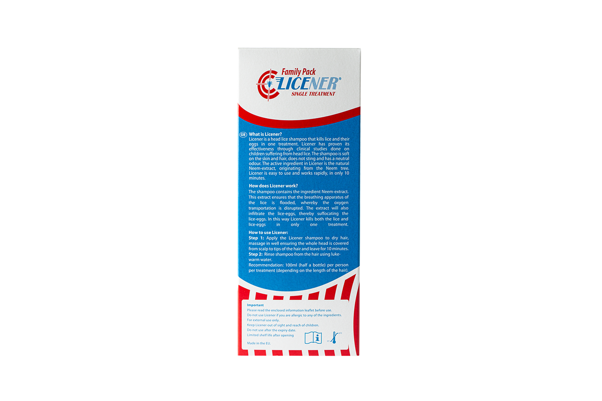 LICENER Head Lice Treatment 200ml