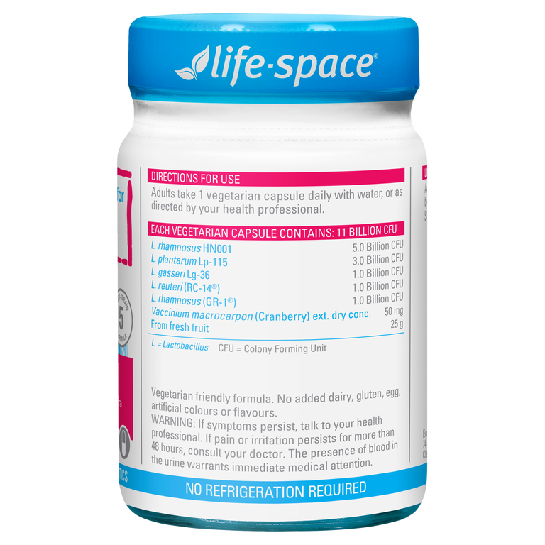 LifeSpace Urogen Probiotics for Women with Cranberry