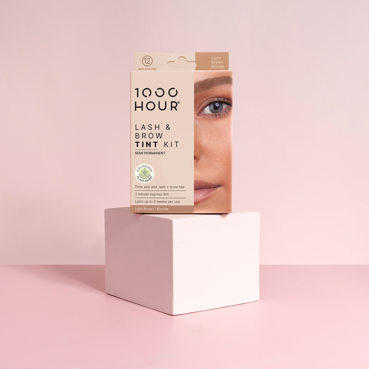 1000HOUR Lash & Brow Tint Kit Light Brown/Blonde