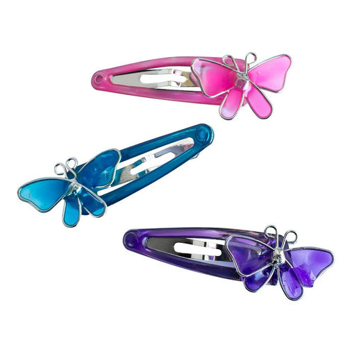Mini By Mae One Touch Clips 4cm Butterflies (6)