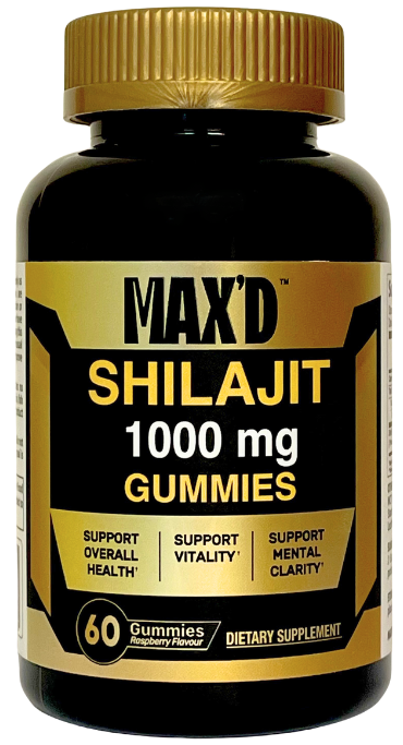 MAX'D Shilajit Gummies 60s