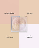 MCoBeauty Correcting Quad Loose Powder Medium- Warm