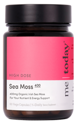 me today High Dose Sea Moss 400