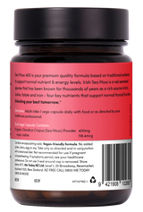me today High Dose Sea Moss 400
