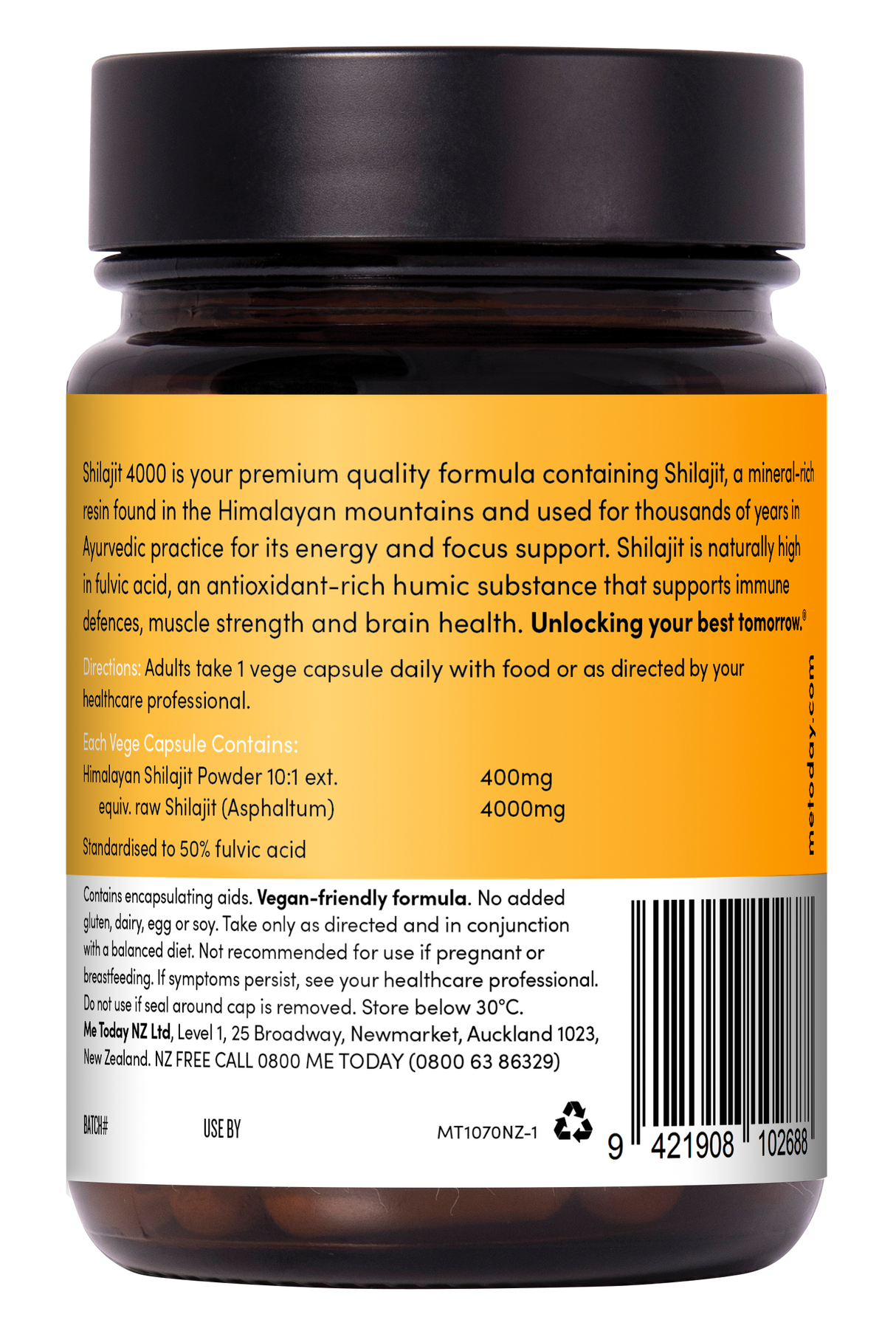 Me Today High Dose Shilajit 4000 mg